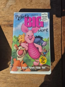 Piglet's Big Movie (VHS, 2003) NEW - Foto 1 di 2