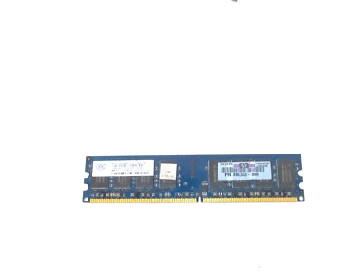 Nanya NT2GT64U8HB0JY-3C 0801.TW 2GB 2Rx8 PC2-5300U DDR2 RAM - Image 1 of 3