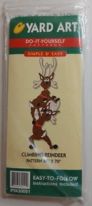 Arte de patio de colección escalada reno hágalo usted mismo patrón 24" X 70" #YA30021 - Imagen 1 de 4