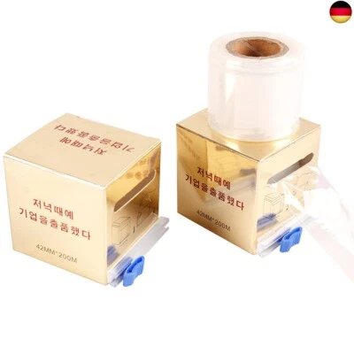 MARKE CICILIAYA 2 Pack Tattoo Frischhaltefolie, Transparente Kunststoffrolle mit Microblading