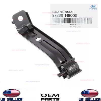 Conjunto de sensor de temperatura ambiente genuino OEM 2018-2023 Kia Rio Hyundai Accent Foto 1 de 2