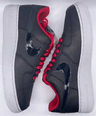 Nike Air Force 1 Low Premium Negro Rojo Gris 318775-002 Talla 10 Sin Stock Nuevo en Caja Foto 1 de 4