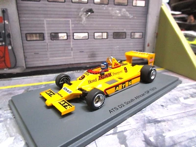 F1 ATS D2 Ford Cosworth V8 Wh South African GP Kyalami 1979 #9 Stuck Spark 1:43 - Bild 1 von 4