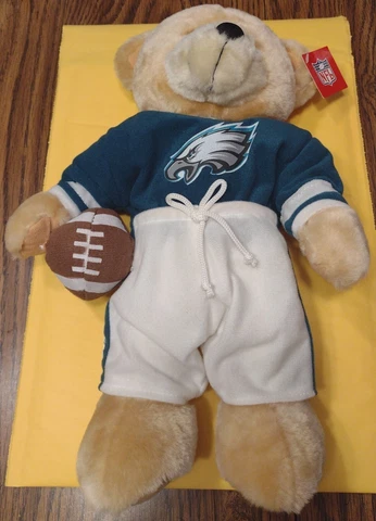 Unknown Modern Vintage Good Stuff 12" Tall Philadelphia Eagles Teddy Bear NFL 🏈 Cover