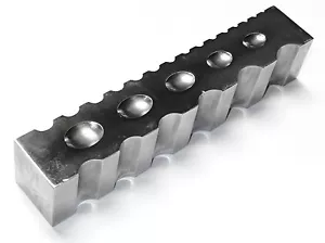 Steel Block Design Forming Dapping Doming Jewelry Bending & Shaping Swage Tool - Picture 1 of 10