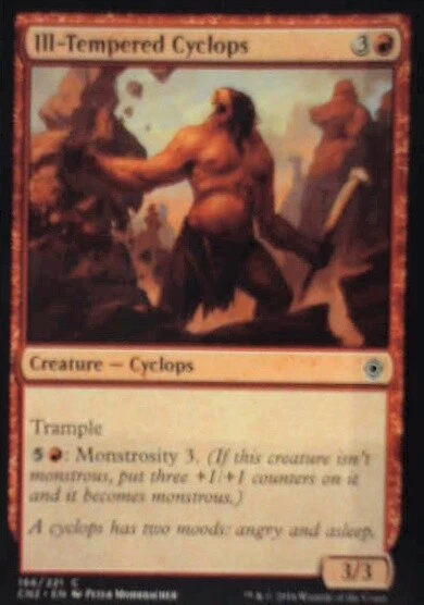 Ill-Tempered Cyclops - Conspiracy: Take the Crown: #166, MTG Nm R178 - Image 1 of 1