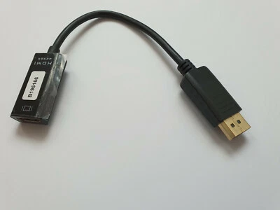 DP Adapter Displayport Stecker 1.2 auf HDMI Buchse bis zu 3840 x 2160 4K NEU - Bild 1 von 3