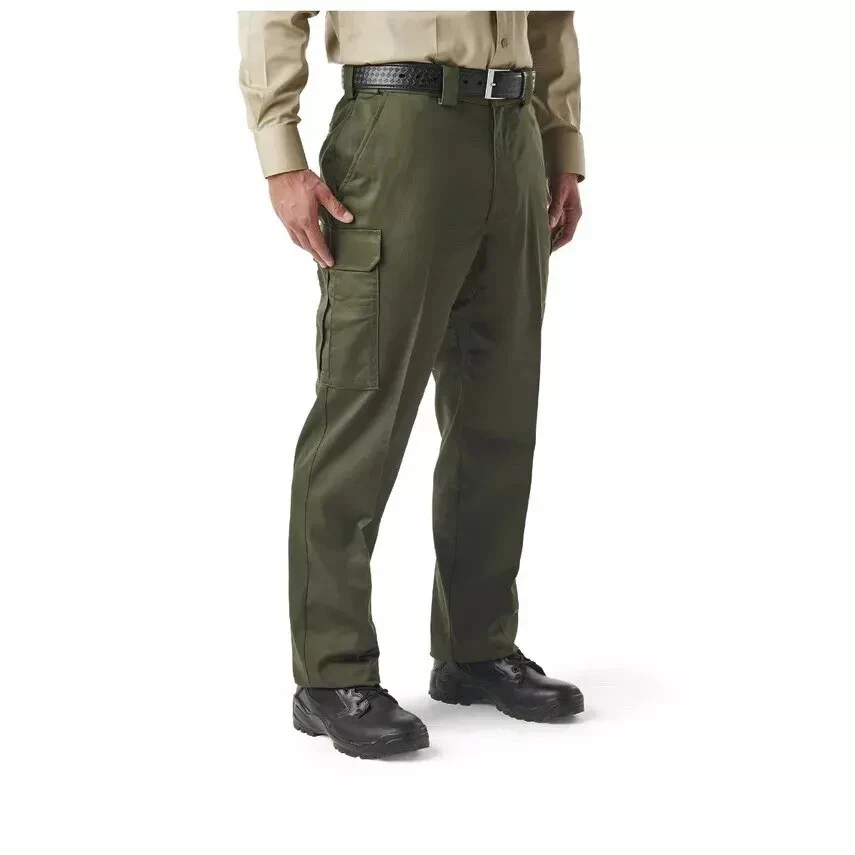 5.11 Tactical Series Men's Ripstop TDU Olive Green Pants Style 74003 Sz LG Reg