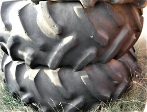 One Good Used 23.1x26 Goodyear Tractor Tire R-1 DYNATORQUE II Tires 90% Tread - Picture 1 of 7