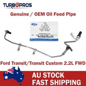 Genuine Turbo Oil Feed Pipe For Ford Transit/Transit Custom 2.2L FWD 2011 Onward - Picture 1 of 7