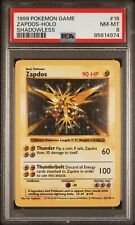 Zapdos 16/102 - Base Set Shadowless - PSA 8 - Pokemon Card
