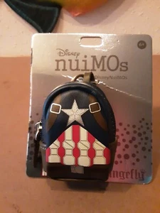 Disney Marvel nuiMOs Loungefly Captain America Backpack New - Picture 1 of 5