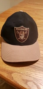 American needle oakland raiders strapback RARE VINTAGE hat cap 100% cotton - Picture 1 of 5