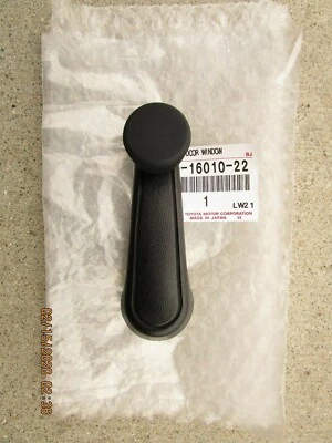 83-87 TOYOTA COROLLA PASAJERO DELANTERO PUERTA LATERAL VENTANA MANIVELA OEM NUEVO Foto 1 de 2