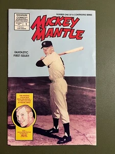 1991 December MICKEY MANTLE From Magnum Comics (# 1) Fantastic First Issue - Picture 1 of 6