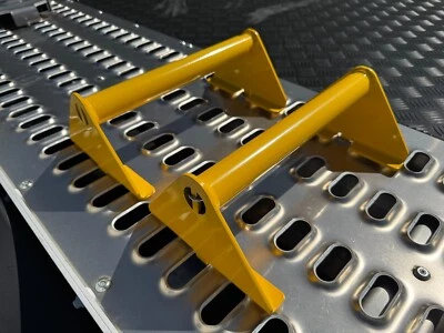 Tapones de rueda de cuña de rueda de ajuste rápido para remolque UN PAR se adapta a Brian James T6 - Imagen 1 de 4