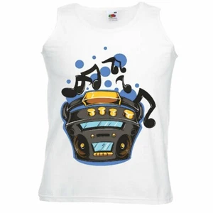 Tank Top KASSETTENREKORDER RADIO MUSIKANLAGE RADIOREKORDER STEREOANLAGE TECHNO - Bild 1 von 1