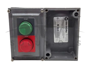 NEW Allen Bradley 800H-2HA4R /D Pushbutton Station, Start/Stop 30mm 800H2HA4R - Picture 1 of 12
