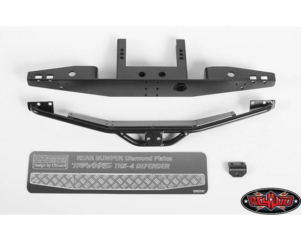 RC4WD Rook Metal Rear Bumper for Traxxas TRX-4 RC4VVVC0447 Land Rover Defender . - Bild 1 von 1