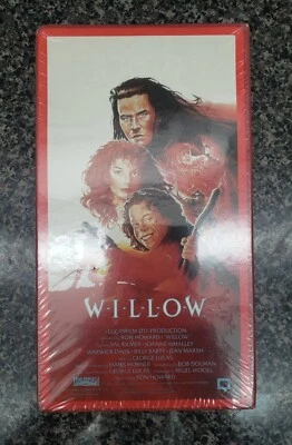 (NEW) Willow 1988 VHS Val Kilmer Ron Howard George Lucas Factory Sealed - Image 1 of 4