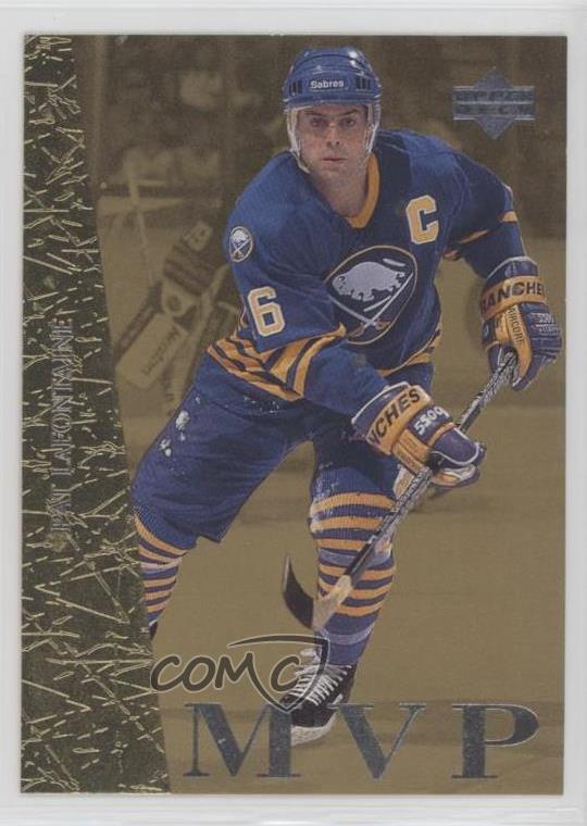 1996-97 Upper Deck Collector's Choice MVP Gold Pat LaFontaine #UD40 HOF