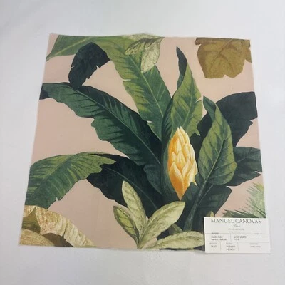MANUEL CANOVAS Sonate Salengro 15 x 16” Fabric Sample - Image 1 of 4
