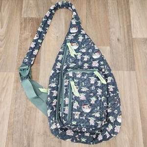 Vera Bradley Sling Backpack Grogu Baby Yoda Star Wars Crossbody Sling Bag - Picture 1 of 12