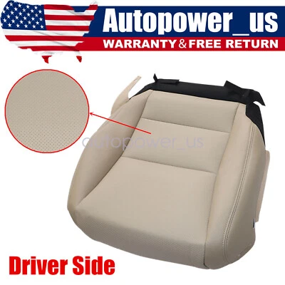 Левый передний водитель низ кожаный чехол на сиденье желтовато-коричневый подходит для 2013-2017 HONDA Accord - Изображение 1 из 4