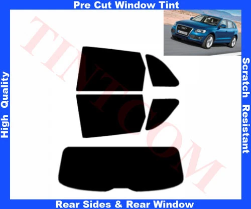 Pellicola Oscurante Vetri Auto Pre-Tagliata Audi Q5 2008-... da 5% a 50% - Imagen 1 de 1