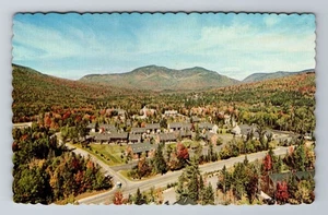 Tarjeta postal vintage recuerdo Waterville Valley NH-Nuevo Hampshire, Waterville Village - Imagen 1 de 2