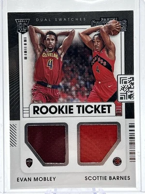 2021-22 Panini Contenders - Boleto de novato muestras dobles Scottie Barnes, Evan... Foto 1 de 2