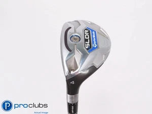 Left Handed TaylorMade TP SLDR 21* 4 HYBRID Motore Speeder 93g Stiff Flex 457015 - Picture 1 of 4