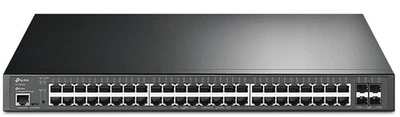 New TP-Link SG3452XP 48-Port Gigabit PoE+ Managed Switch with 10G SFP+ Uplinks - Image 1 of 3