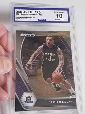 Selecciones del draft Panini Prizm 2021-22 - Damian Lillard #83 Prizm Foto 1 de 4