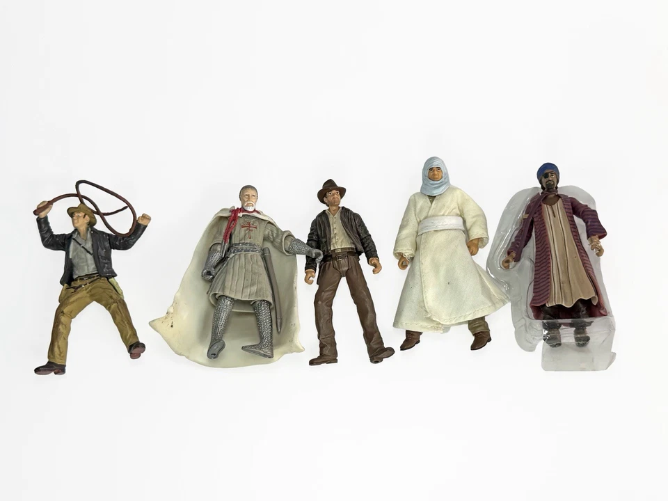 印第安纳琼斯可动人偶套装 (5) – 圣杯骑士、突袭者和最后的十字军东征 — 第 1/4 张图片