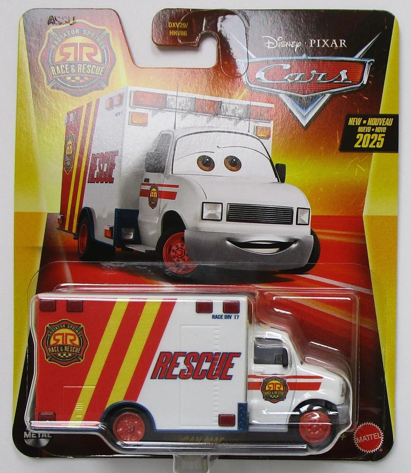 Disney Pixar Cars Radiador Muelles Carrera y Rescate - Morgan Martins Foto 1 de 1