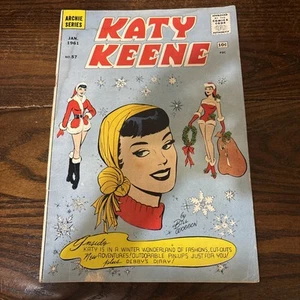 Vintage Katy Keene Comic Book Jan 1961 #57 Archie Series - Picture 1 of 8