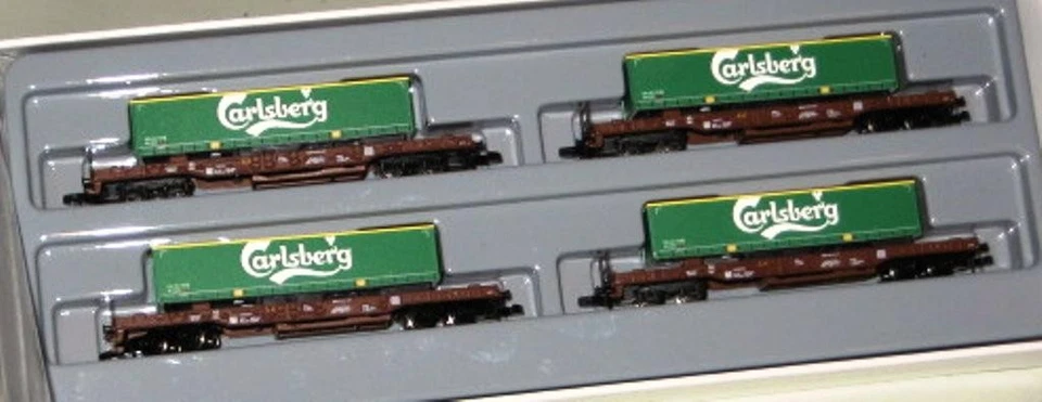 Z Gauge - Carlsberg Car Set (4 Cars) - Image 1 of 1