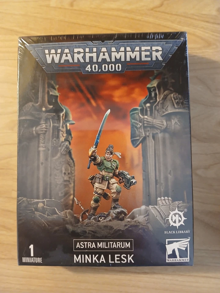 Games Workshop Warhammer 40K Astra Militarum Minka Lesk miniatura única - 47-71 Foto 1 de 1