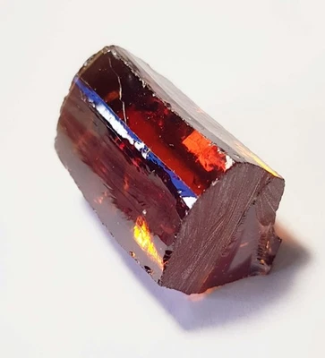 Champagne Color Zircon Rough 257Ct beautiful!! 100 % Natural A One Top 18x23x29m - Image 1 of 4