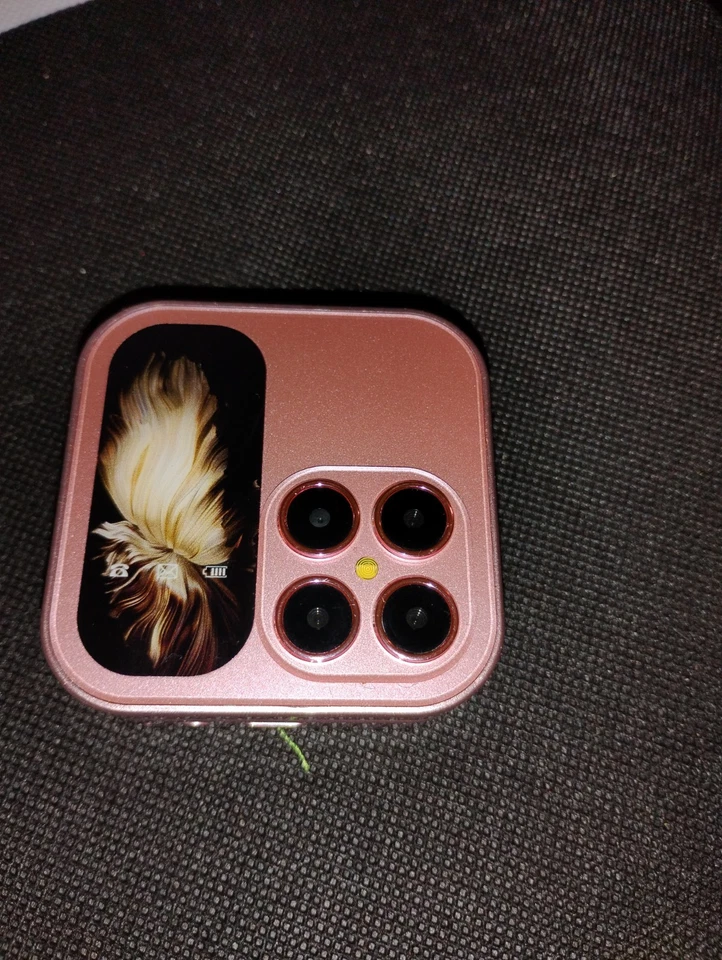 SERVO i17 2G Small Flip Mobile Phone 2 SIM Speed Dial MP3 Flashlight FM Radio - Image 1 of 4