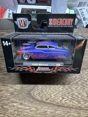 M2 Machines Ground Pounders Matte Purple 1949 Mercury R30 25-07 - Изображение 1 из 2