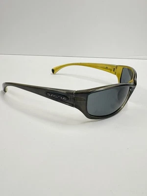 Gafas de sol vintage SunCloud gancho polarizado I8 verde dorado envoltura acolchada Foto 1 de 4