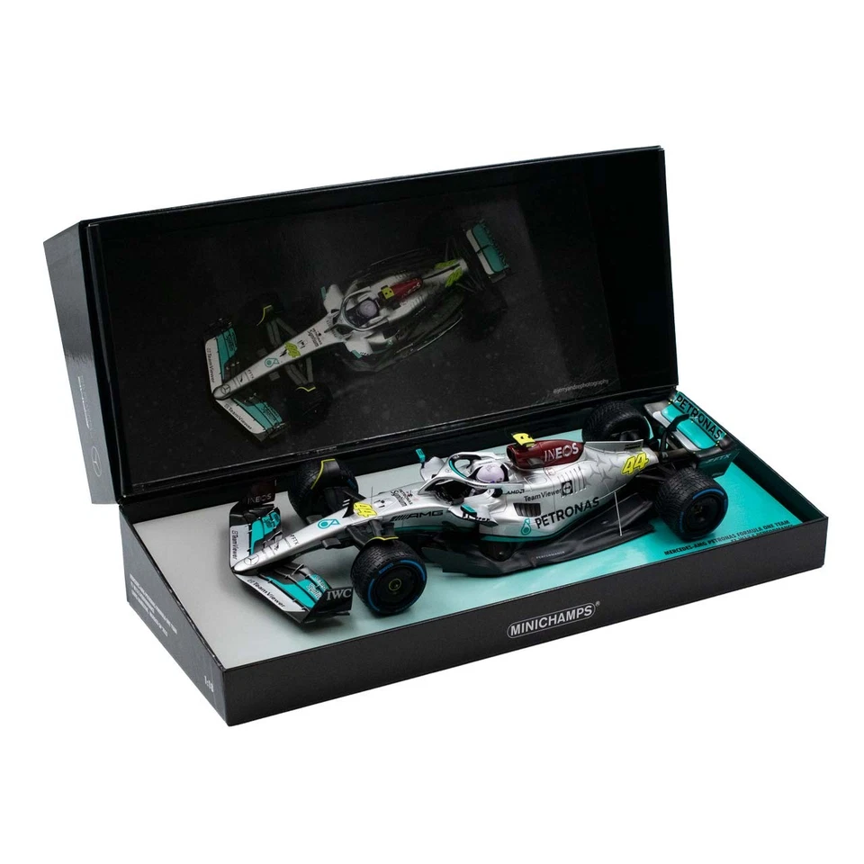 Lewis Hamilton Mercedes AMG Petronas W13 Formula 1 Monaco Gp 2022 1:18 - Immagine 1 di 1