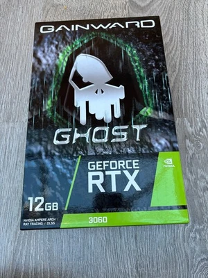BN Boxed Nvidia GeForce RTX 3060 12GB GDDR6 Ampere Gainward Ghost Graphics Card - image 1 of 4