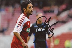 MIDDLESBROUGH: MEROUANE ZEMMAMA SIGNED 6x4 ACTION PHOTO+COA - Picture 1 of 1