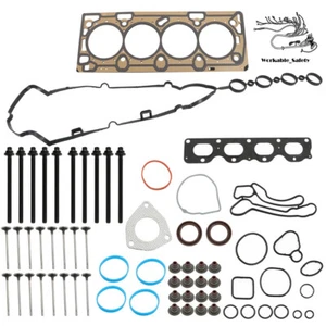 Fit For 11-17 Chevrolet Cruze Sonic Head Gasket Bolts & Intake Exhaust Valves - Imagen 1 de 15
