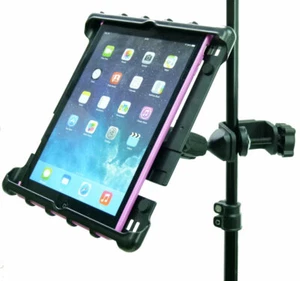 BuyBits Music / Microphone Stand Tablet Clamp Mount Holder for iPad PRO 9.7 - Picture 1 of 10