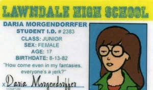 DARIA souvenir student ID FREE SHIPPING - Bild 1 von 1