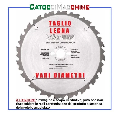 LAMA WIDIA TAGLIO LEGNA VARI DIAMETRI CMT 286
